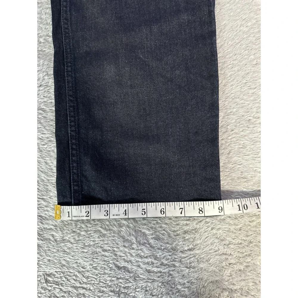 Buffalo David Bitton Jackson‎ X Straight Blue Denim Jeans Size 38x32 Stretch
